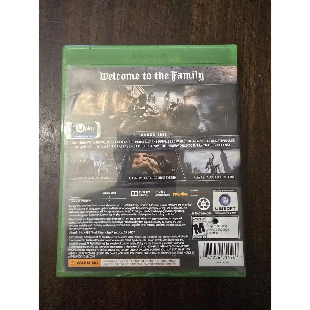 Assassin's Creed Syndicate - Xbox One‎ TESTED